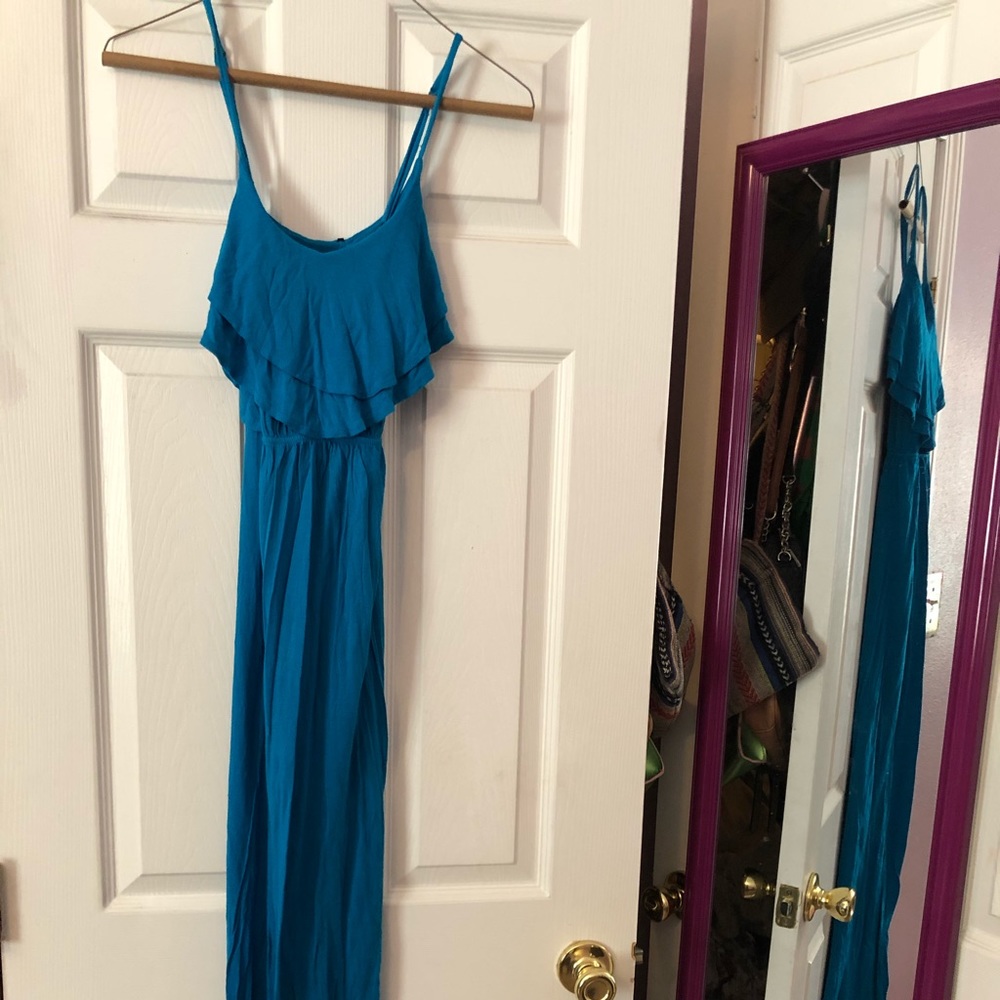 Blue sundress